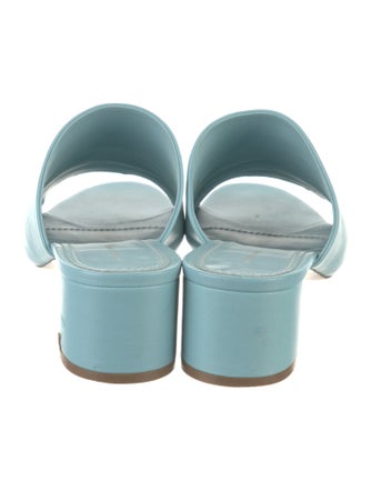 Mansur Gavriel Leather Slides