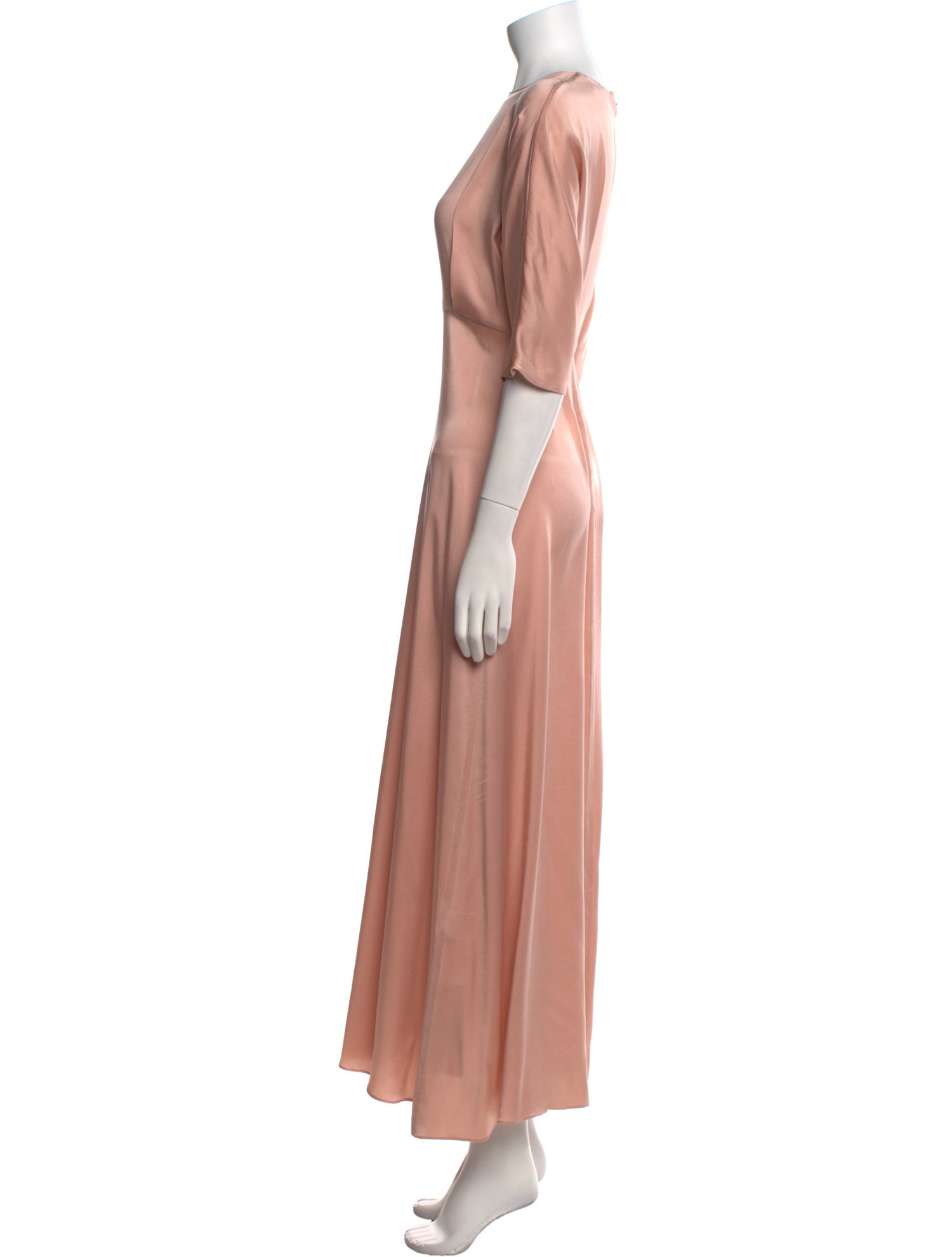 Mansur Gavriel Silk Long Dress