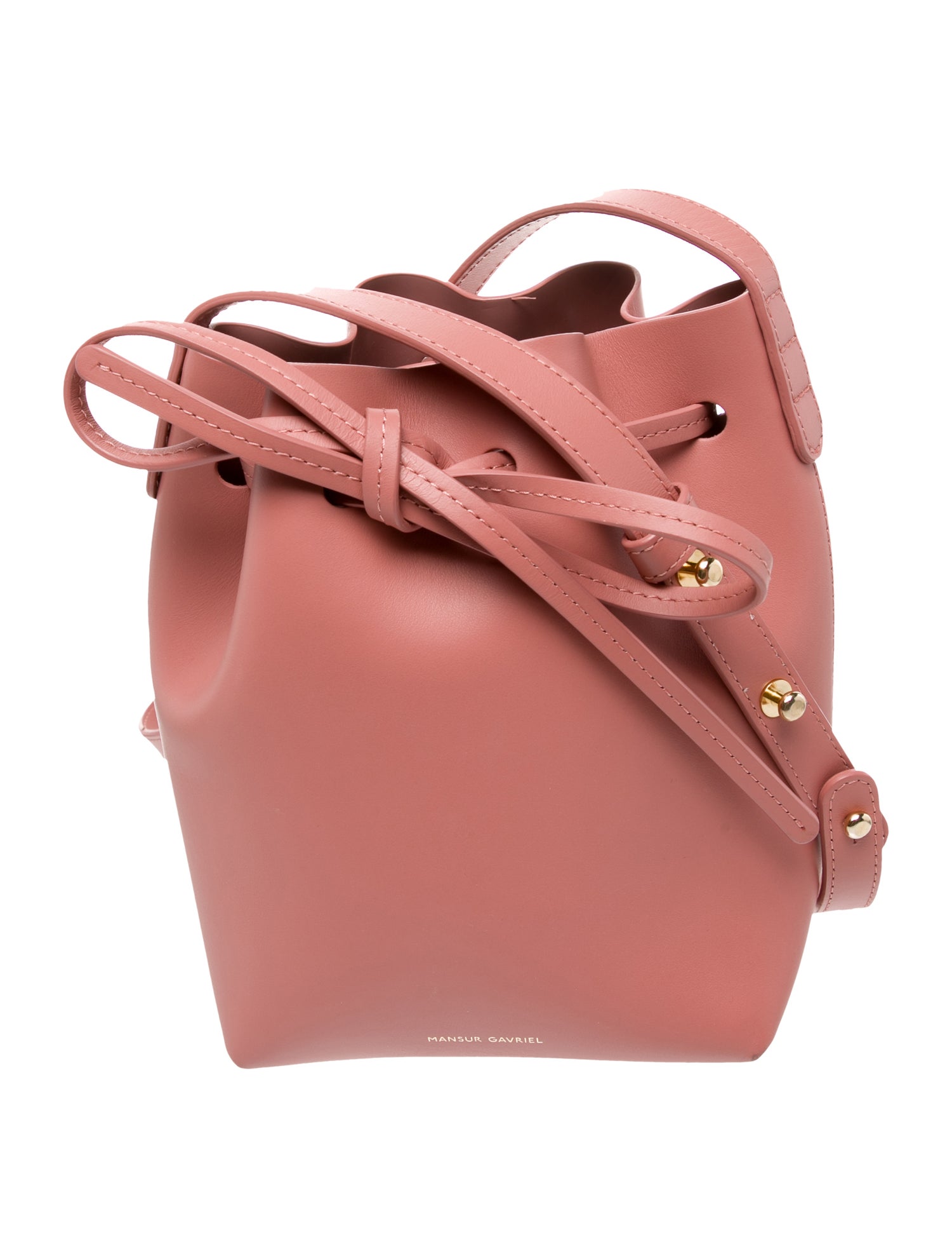 Mansur Gavriel Leather Bucket Bag