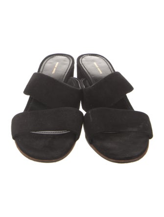 Mansur Gavriel Suede Slides