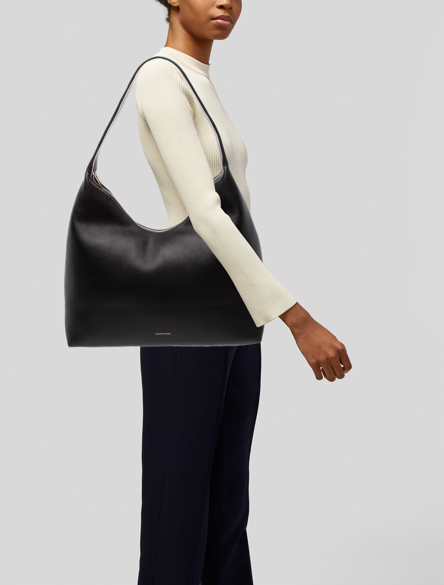 Mansur Gavriel Leather Top Handle Bag