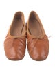 Mansur Gavriel Leather Bow Accents Ballet Flats