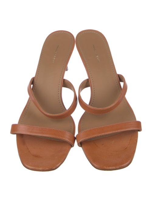 Mansur Gavriel Leather Slides