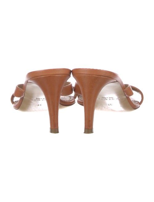 Mansur Gavriel Leather Slides