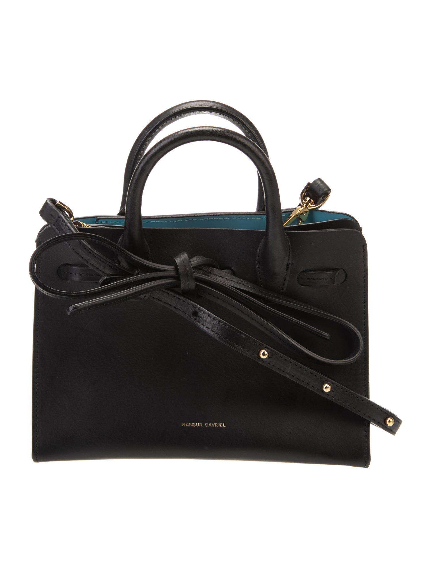 Mansur Gavriel Leather Top Handle Bag