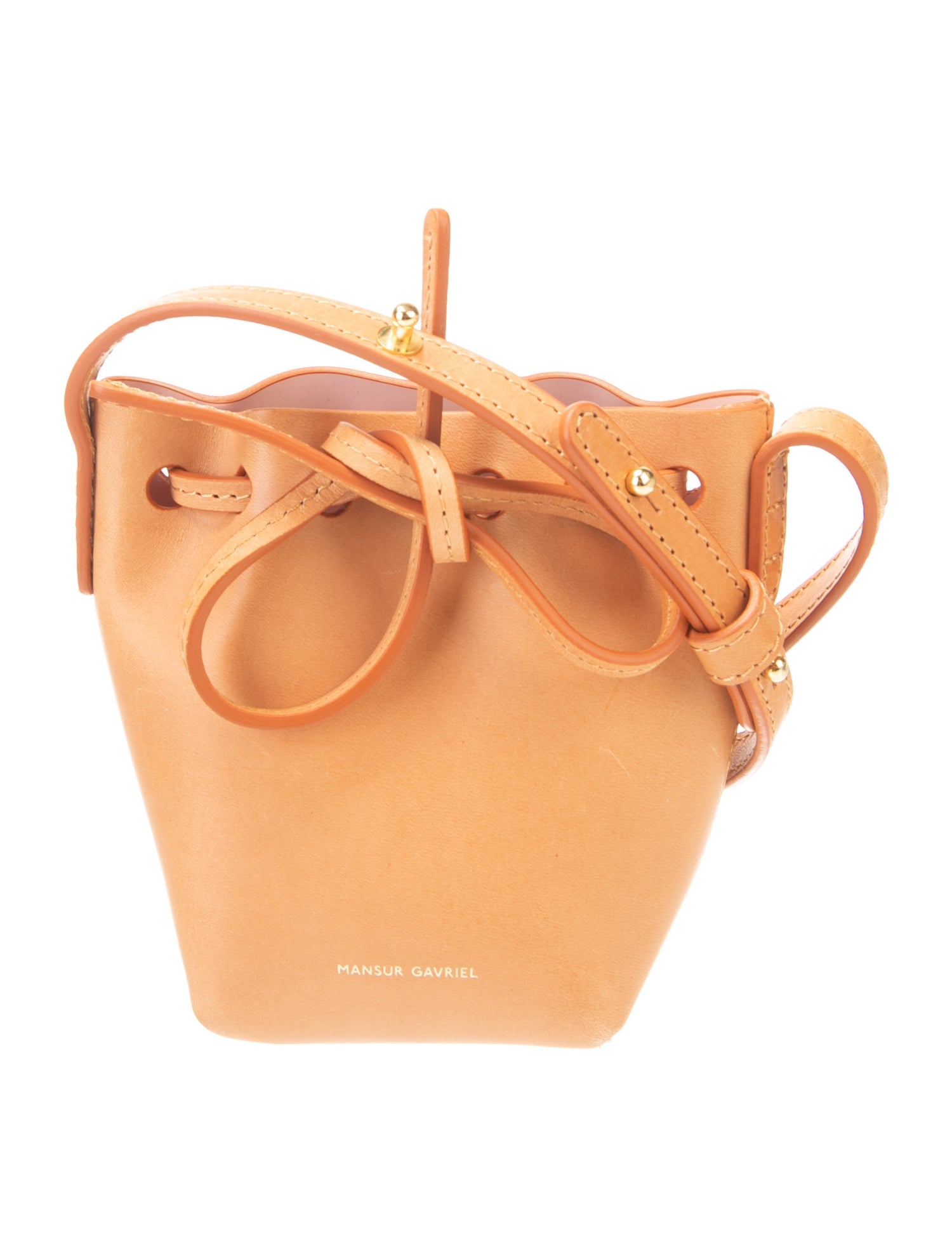 Mansur Gavriel Leather Bucket Bag
