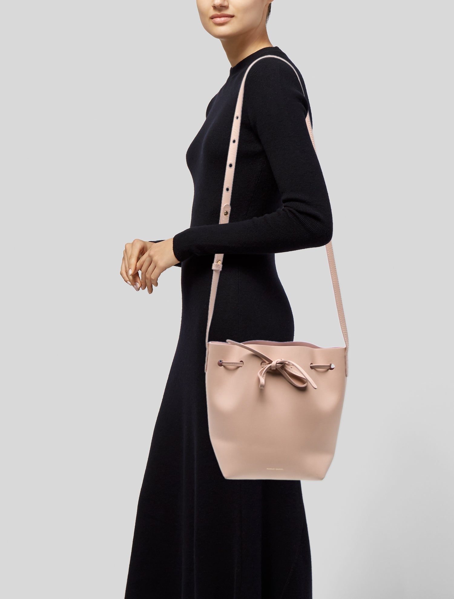 Mansur Gavriel Leather Crossbody Bag