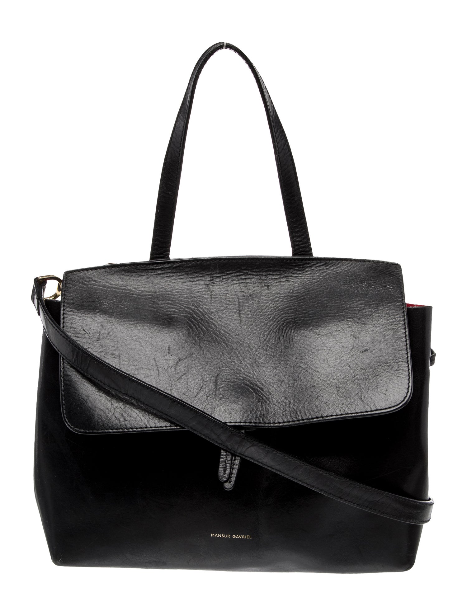 Mansur Gavriel Leather Shoulder Bag