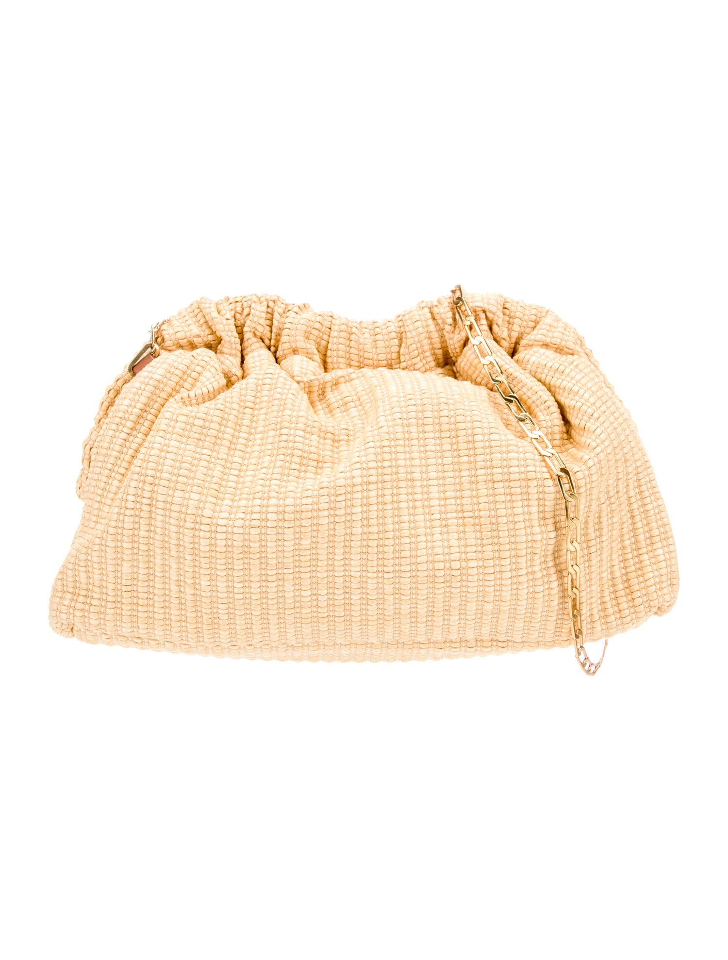 Mansur Gavriel Raffia Clutch