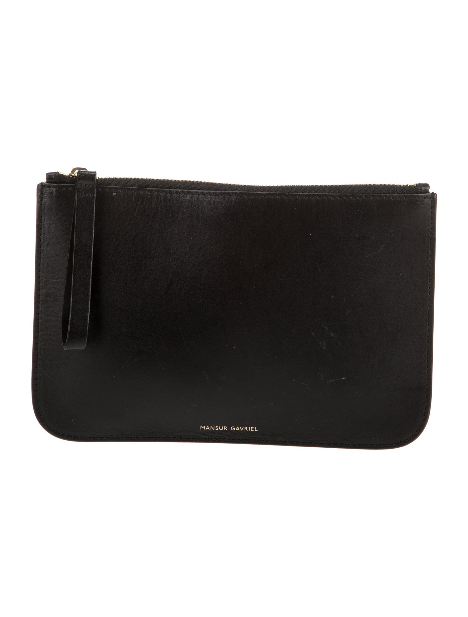 Mansur Gavriel Leather Clutch