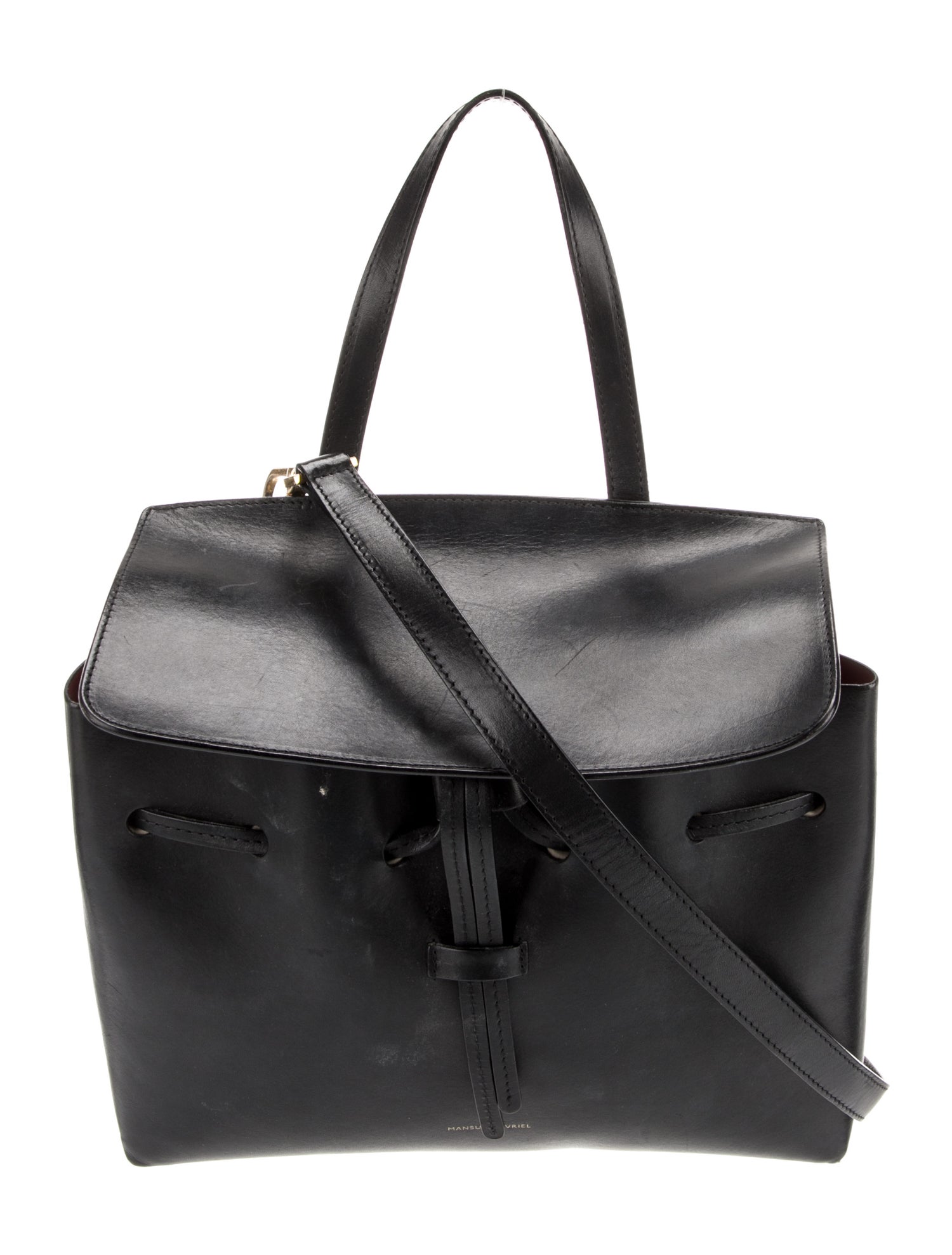 Mansur Gavriel Leather Bucket Bag
