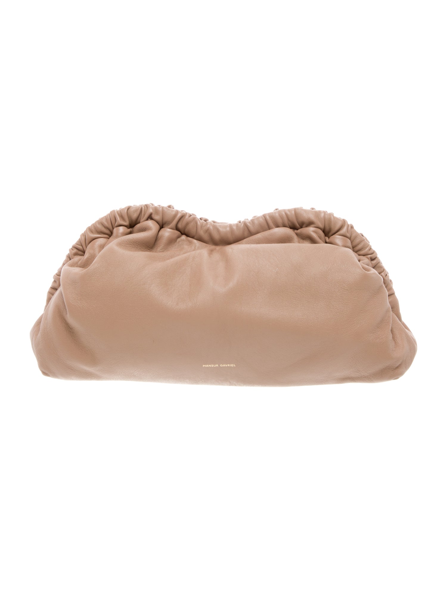 Mansur Gavriel Leather Clutch