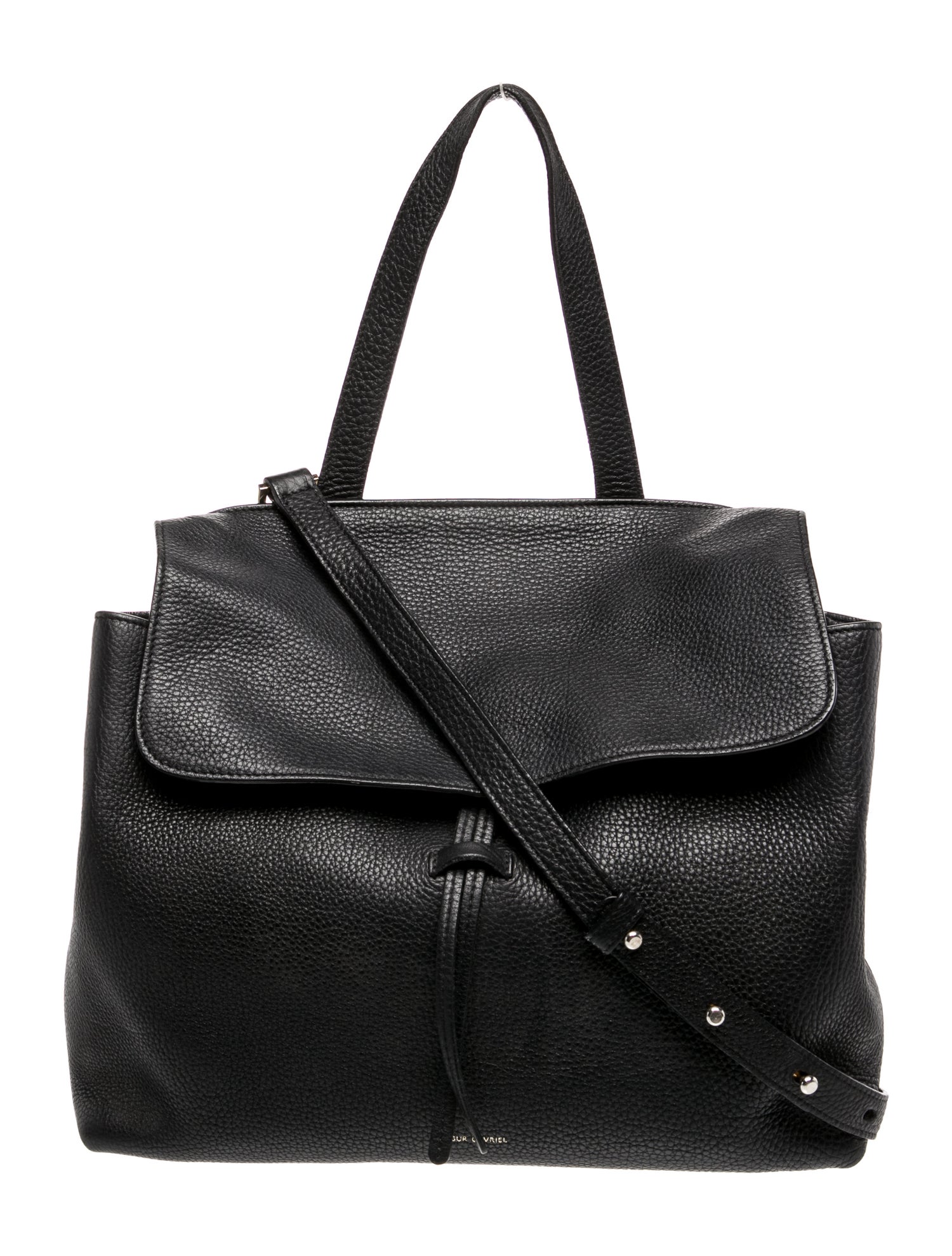 Mansur Gavriel Leather Top Handle Bag