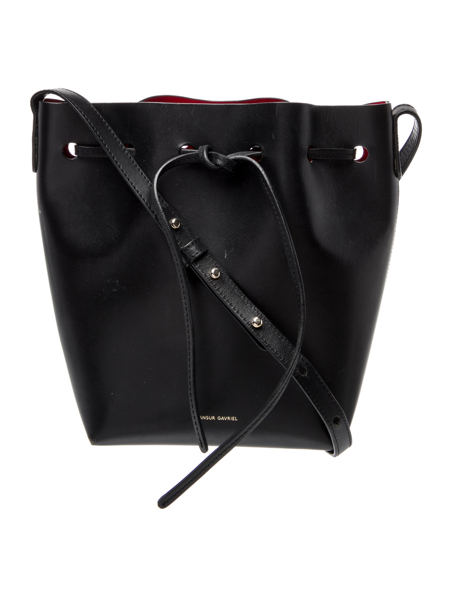 Mansur Gavriel Leather Bucket Bag