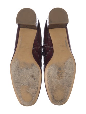 Mansur Gavriel Embossed Leather Boots