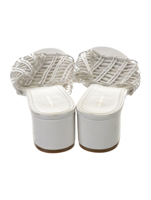 Mansur Gavriel Leather Slides