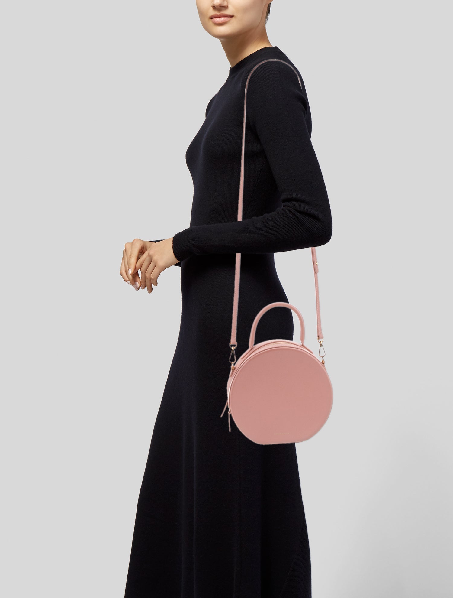 Mansur Gavriel Leather Top Handle Bag