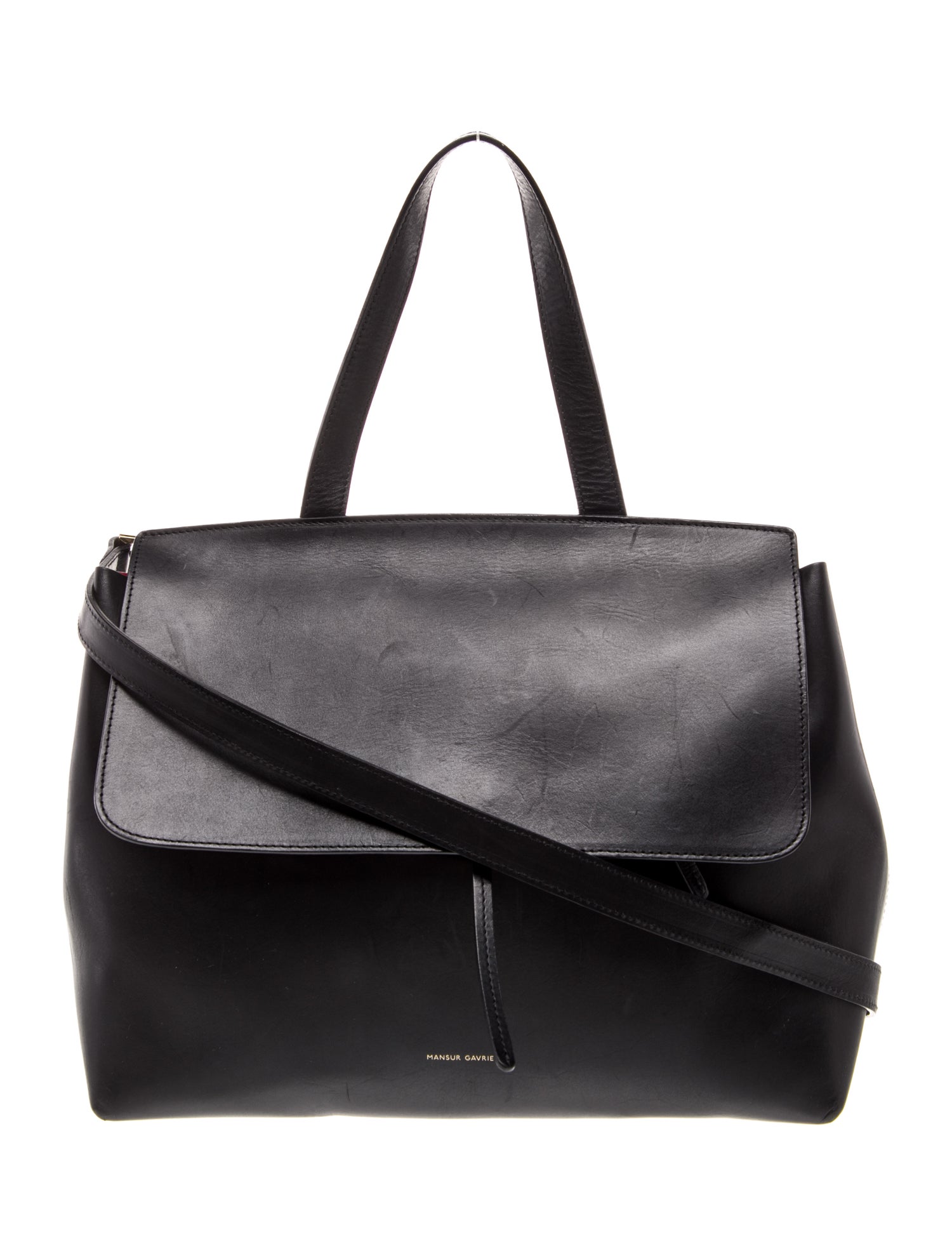 Mansur Gavriel Leather Shoulder Bag