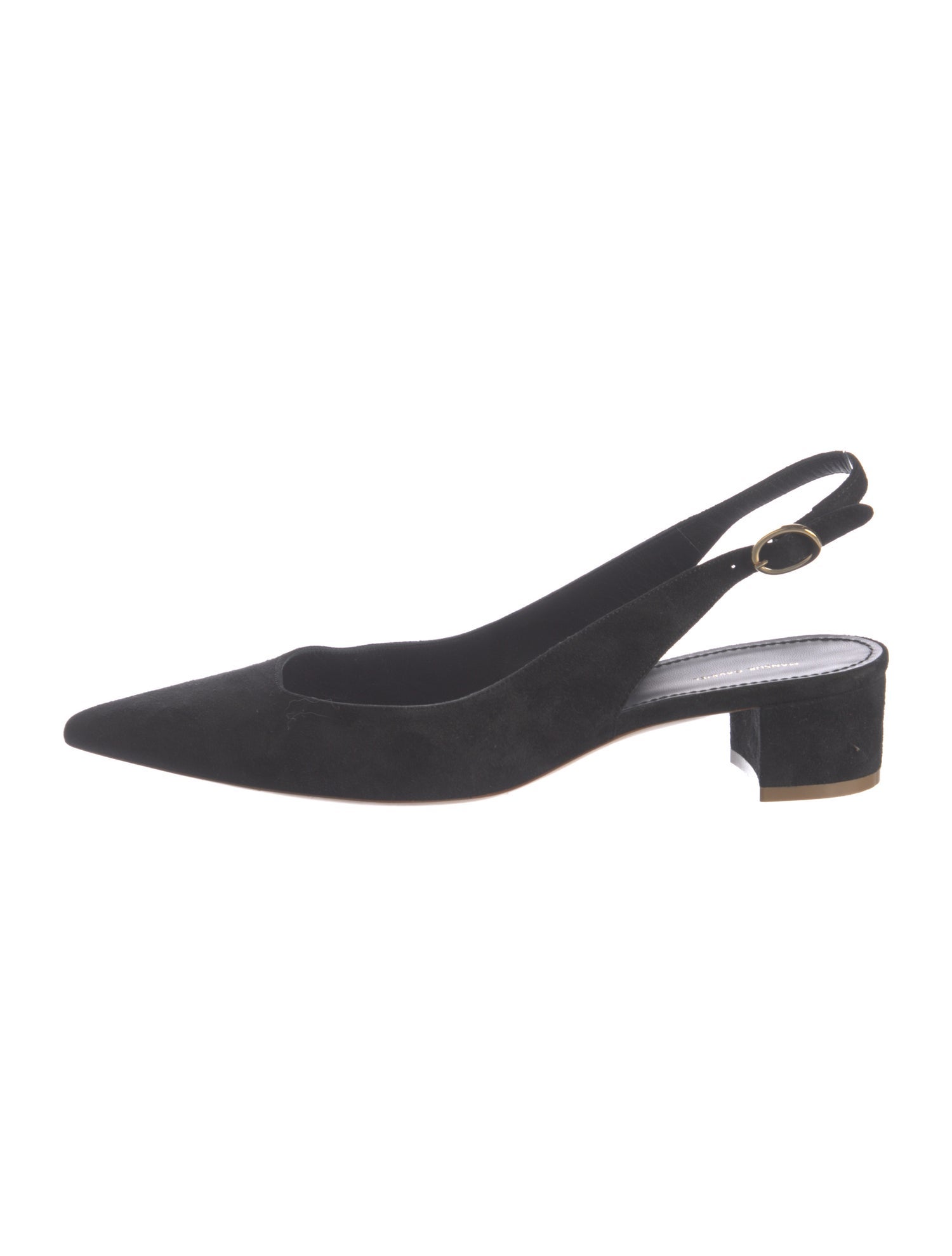 Mansur Gavriel Suede Slingback Flats