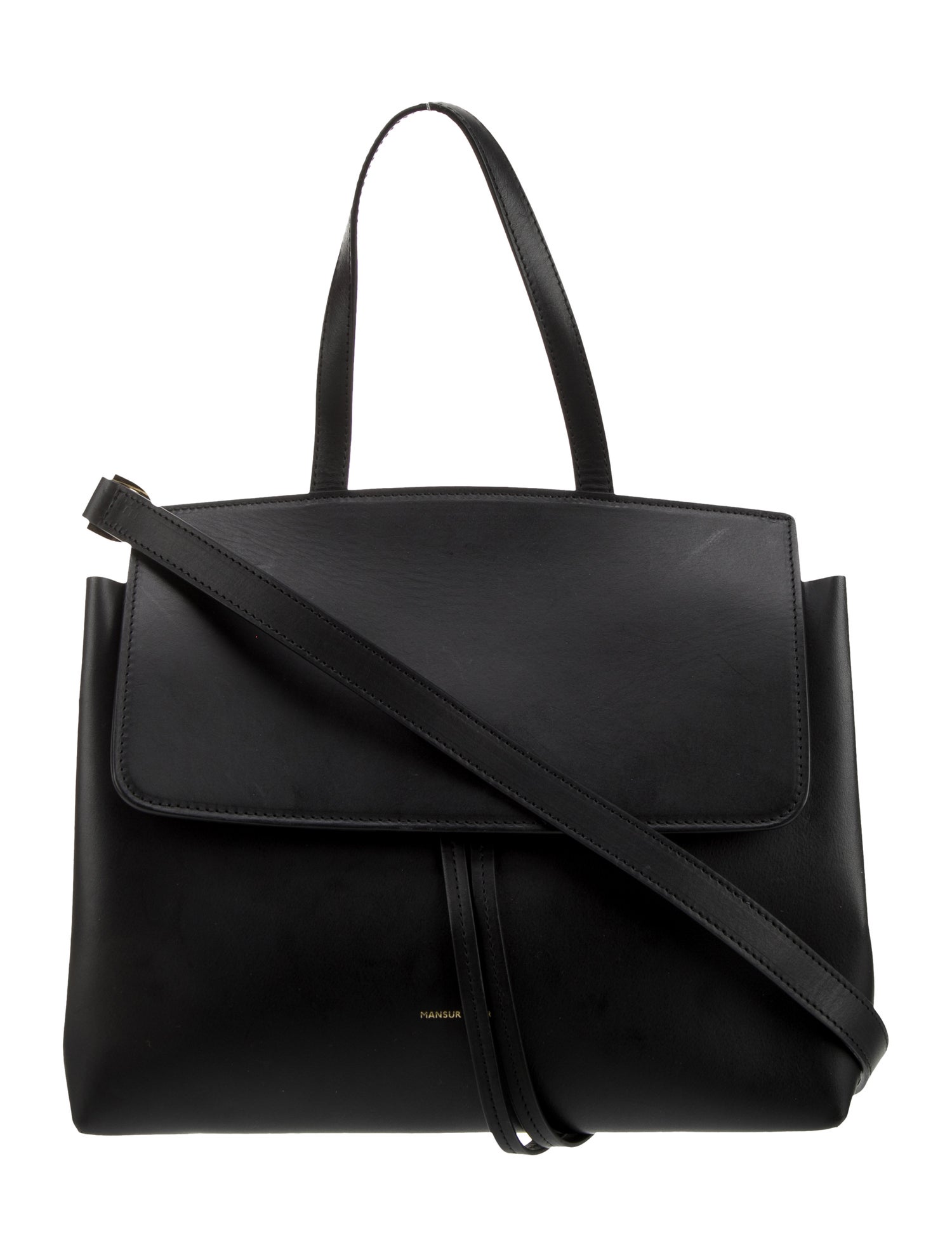Mansur Gavriel Leather Top Handle Bag