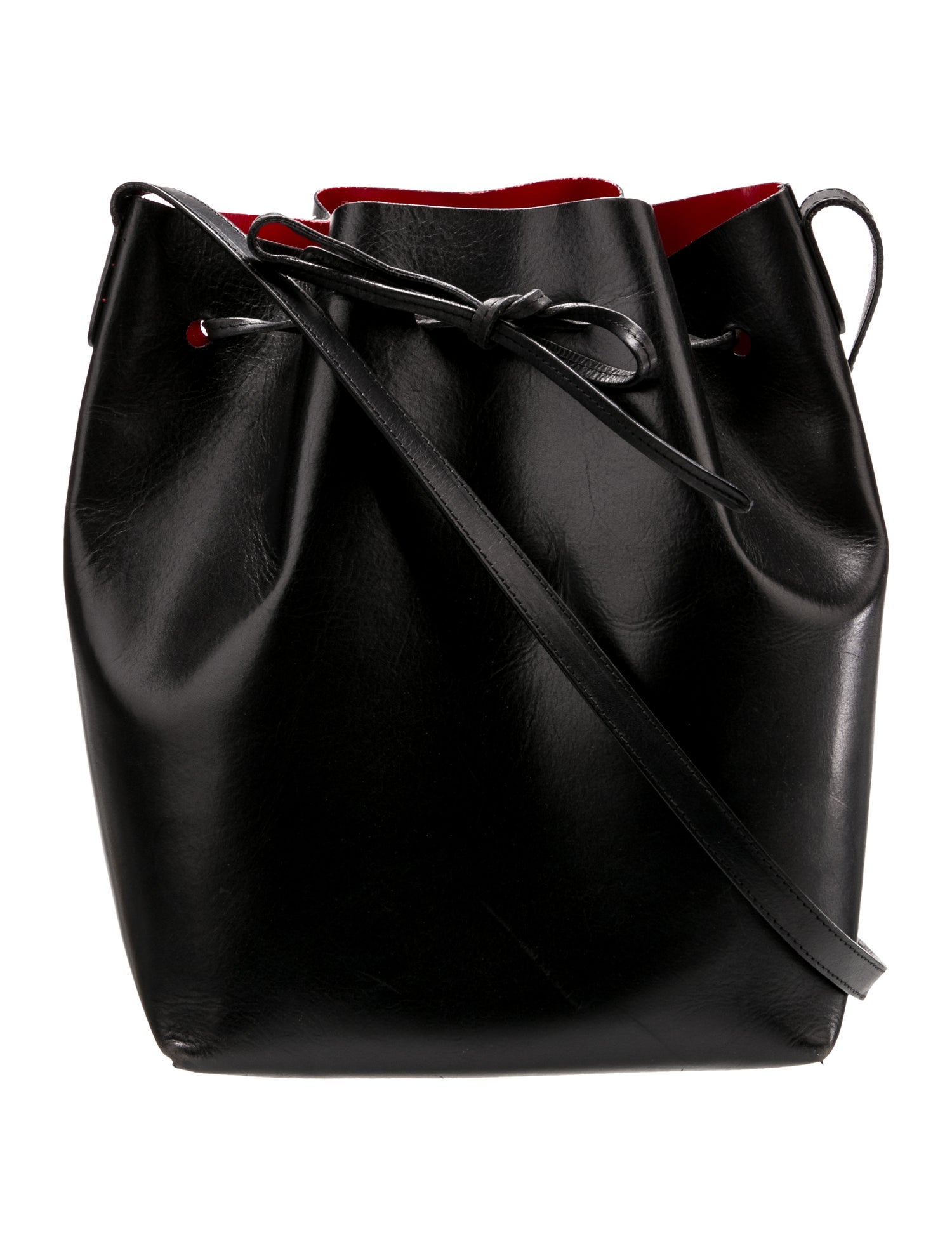 Mansur Gavriel Leather Bucket Bag