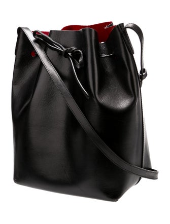 Mansur Gavriel Leather Bucket Bag