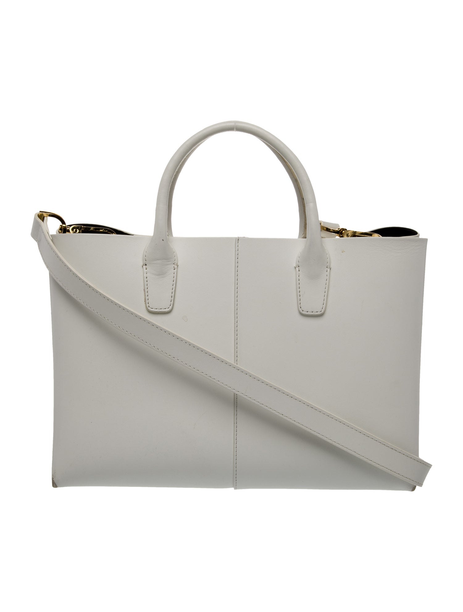 Mansur Gavriel Leather Top Handle Bag