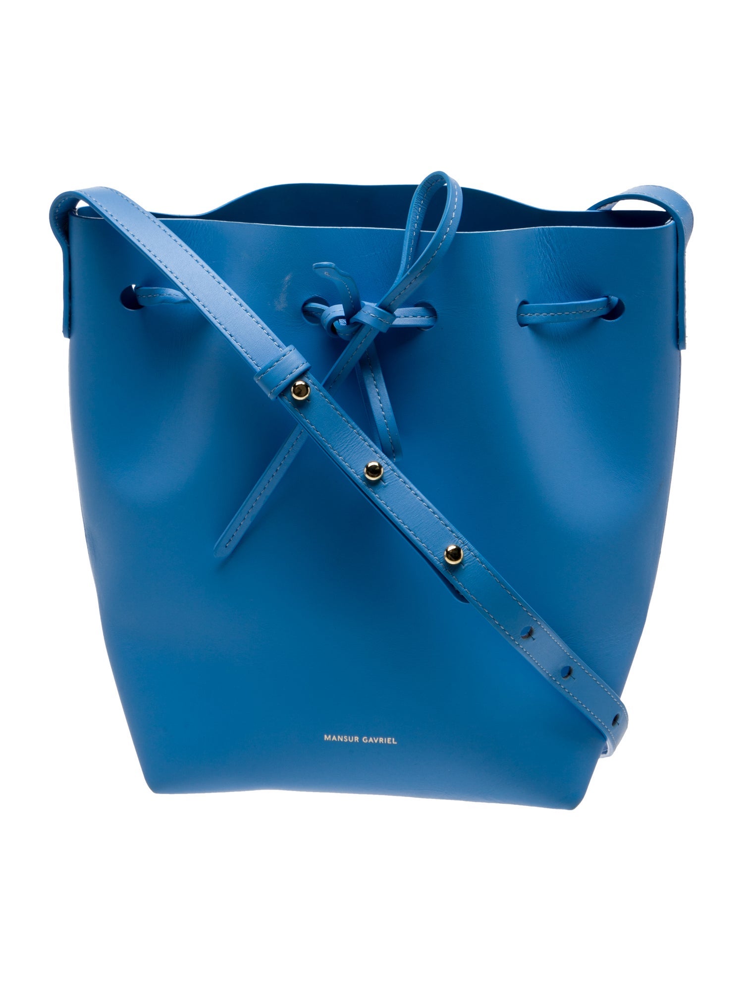Mansur Gavriel Leather Bucket Bag