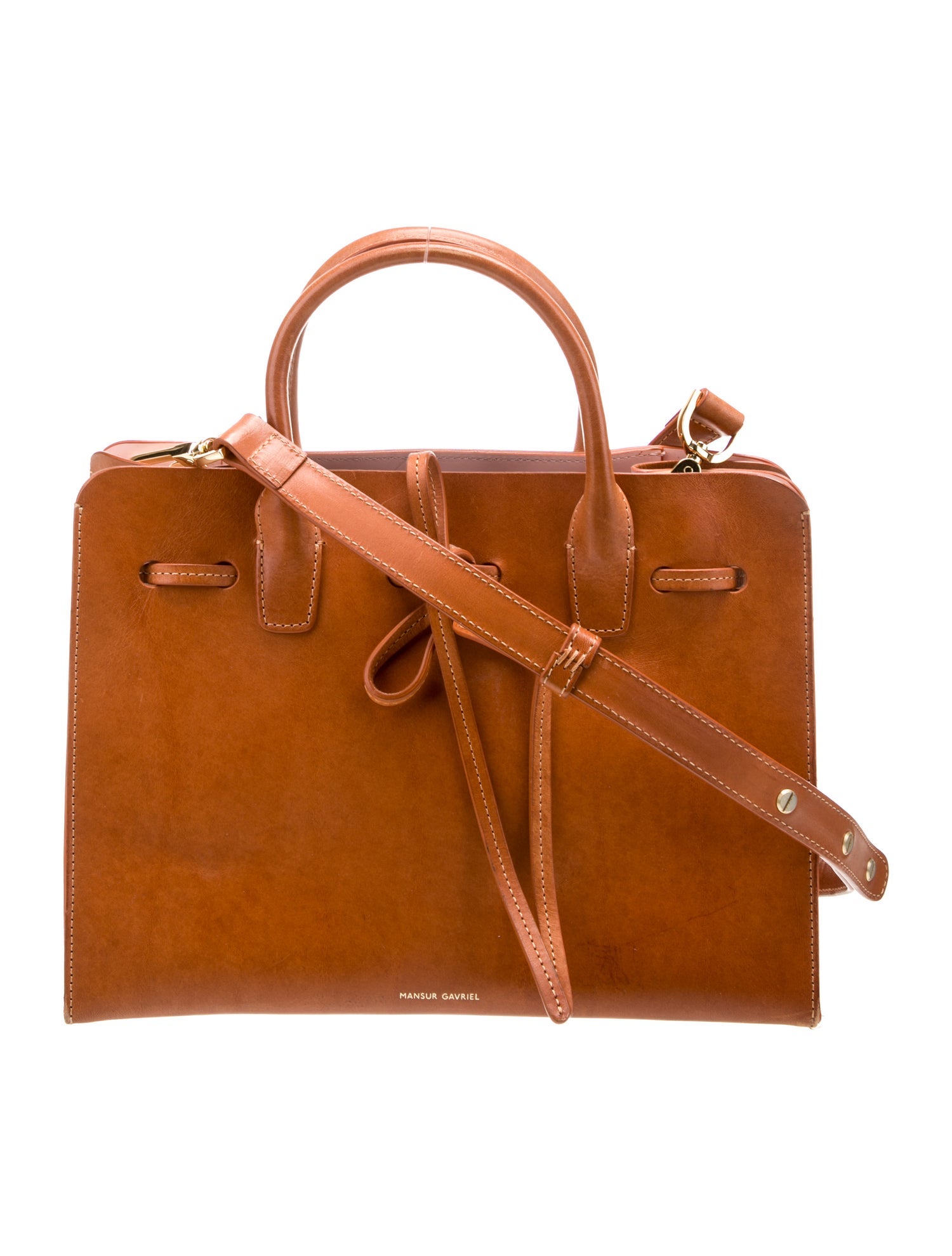 Mansur Gavriel Leather Shoulder Bag