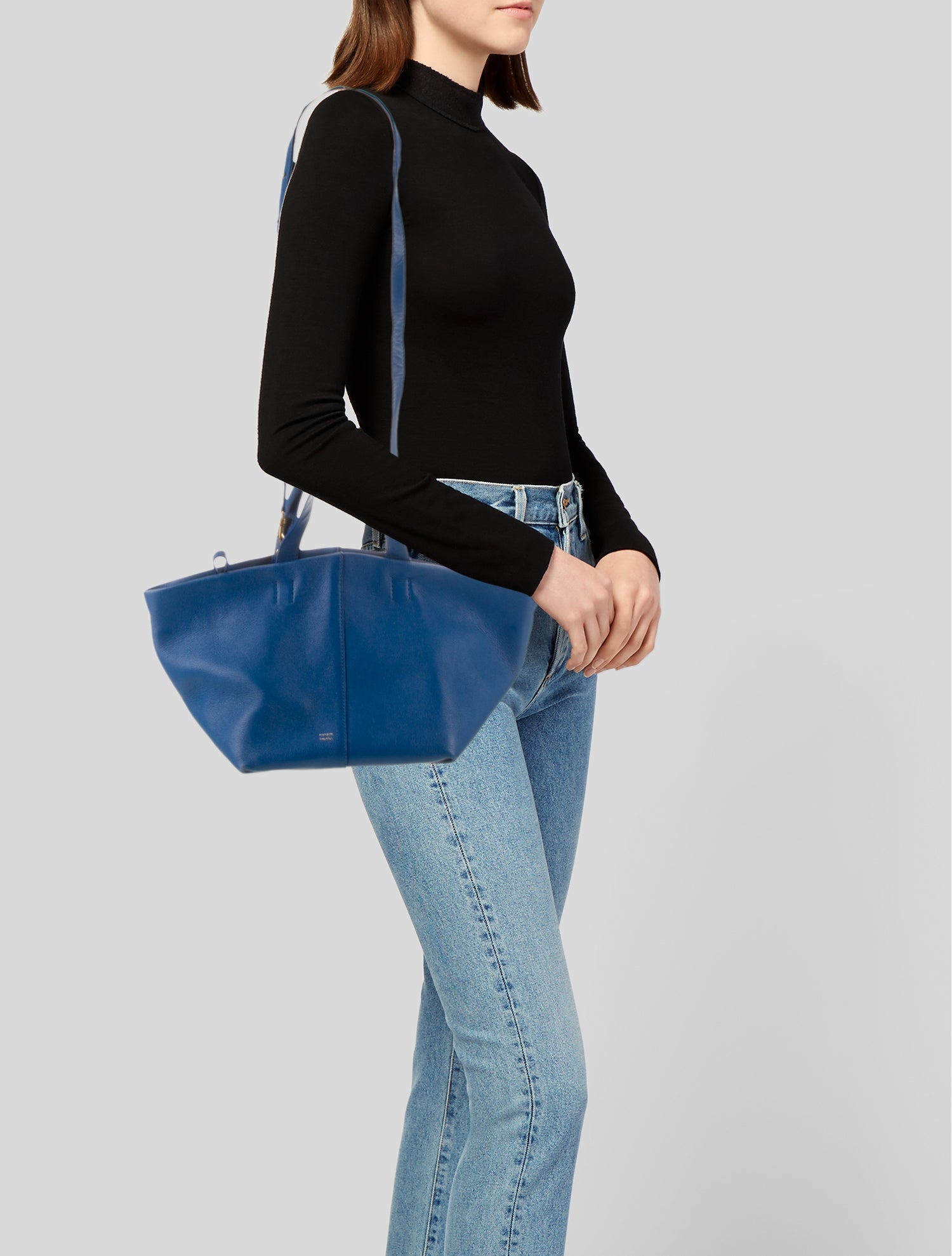 Mansur Gavriel Leather Top Handle Bag