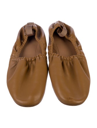 Mansur Gavriel Leather Mary Jane Flats