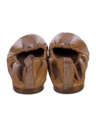 Mansur Gavriel Leather Mary Jane Flats