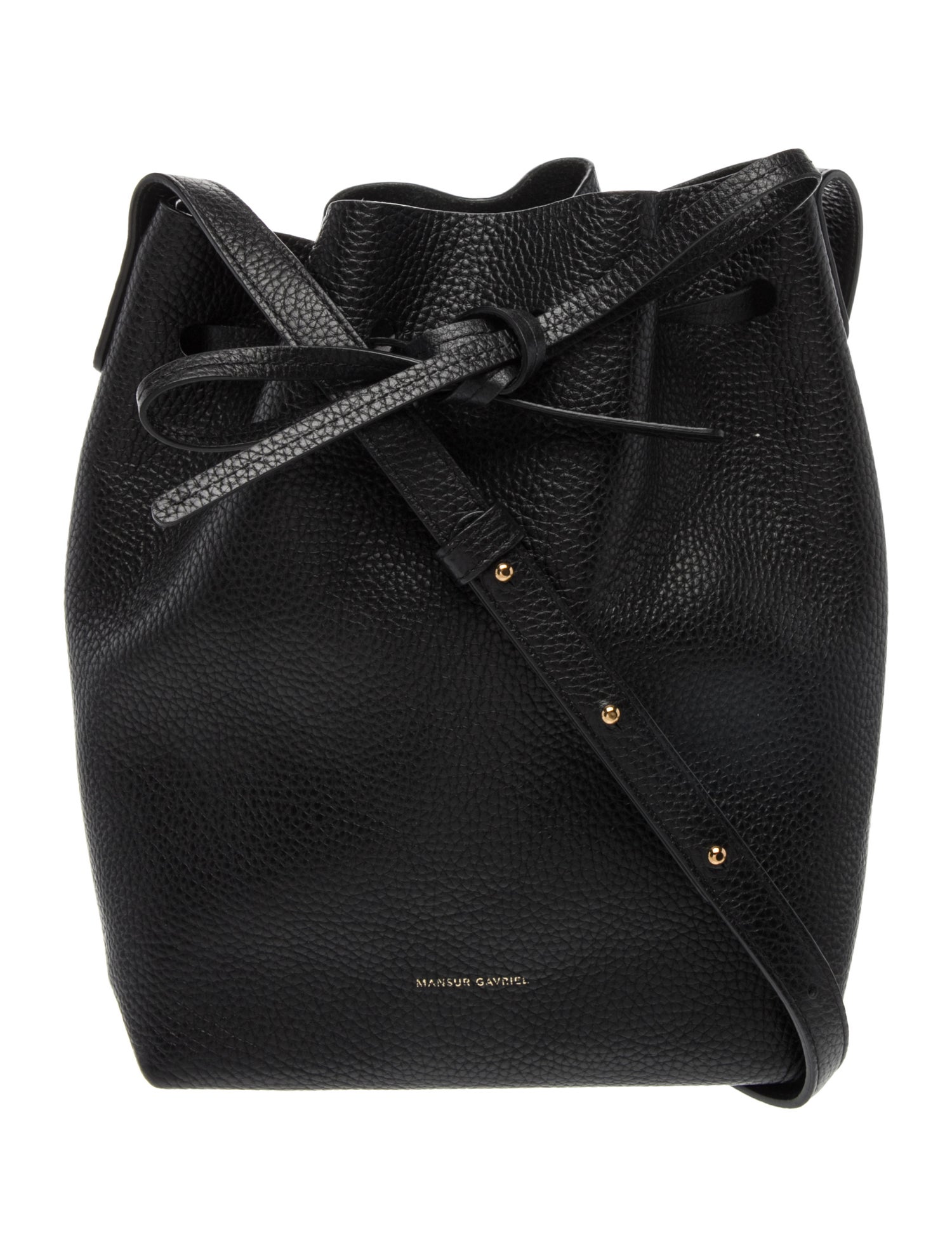 Mansur Gavriel Leather Bucket Bag