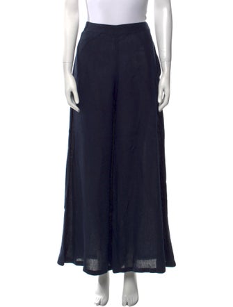 Mansur Gavriel Linen Wide Leg Pants