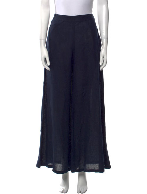Mansur Gavriel Linen Wide Leg Pants