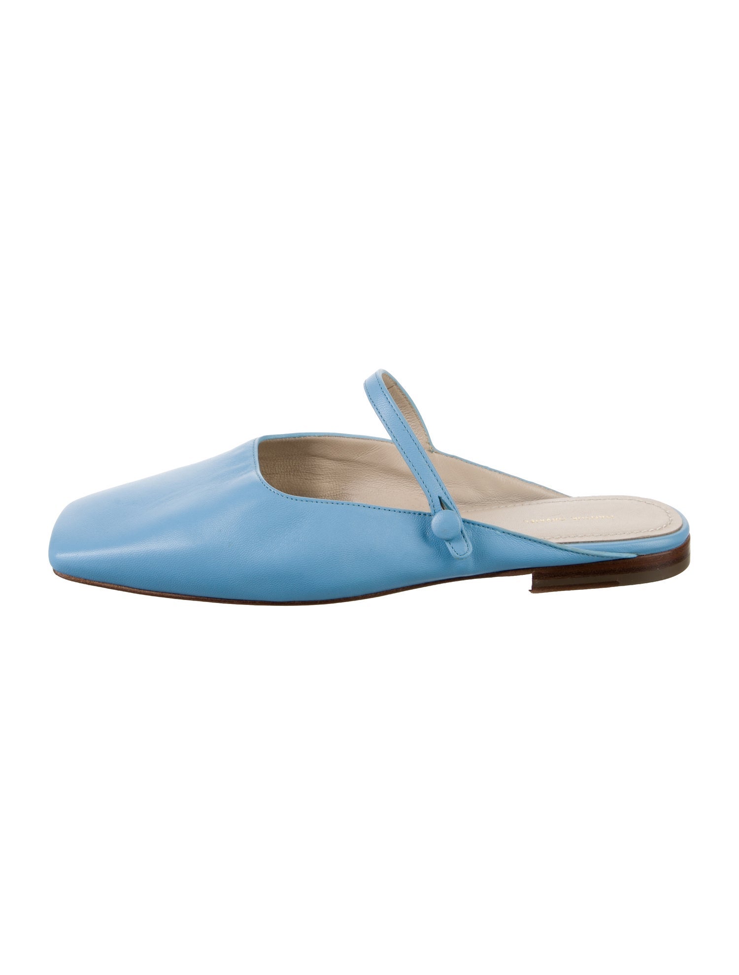 Mansur Gavriel Leather Mary Jane Flats