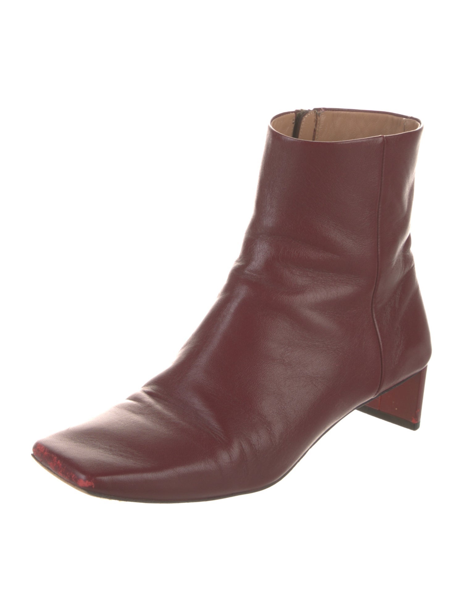 Mansur Gavriel Leather Boots