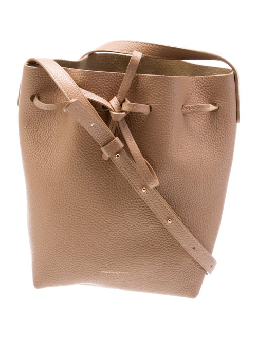 Mansur Gavriel Leather Bucket Bag