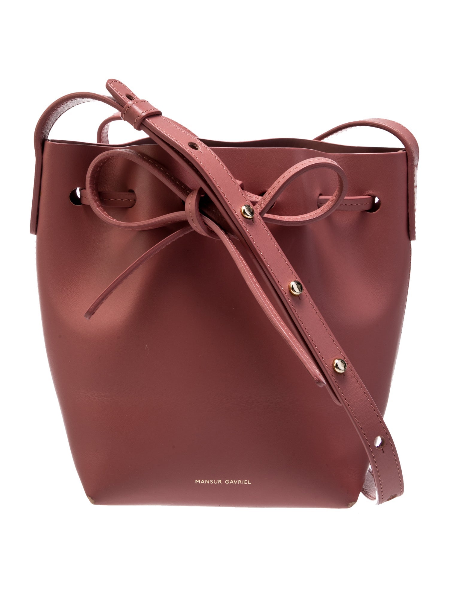 Mansur Gavriel Leather Shoulder Bag