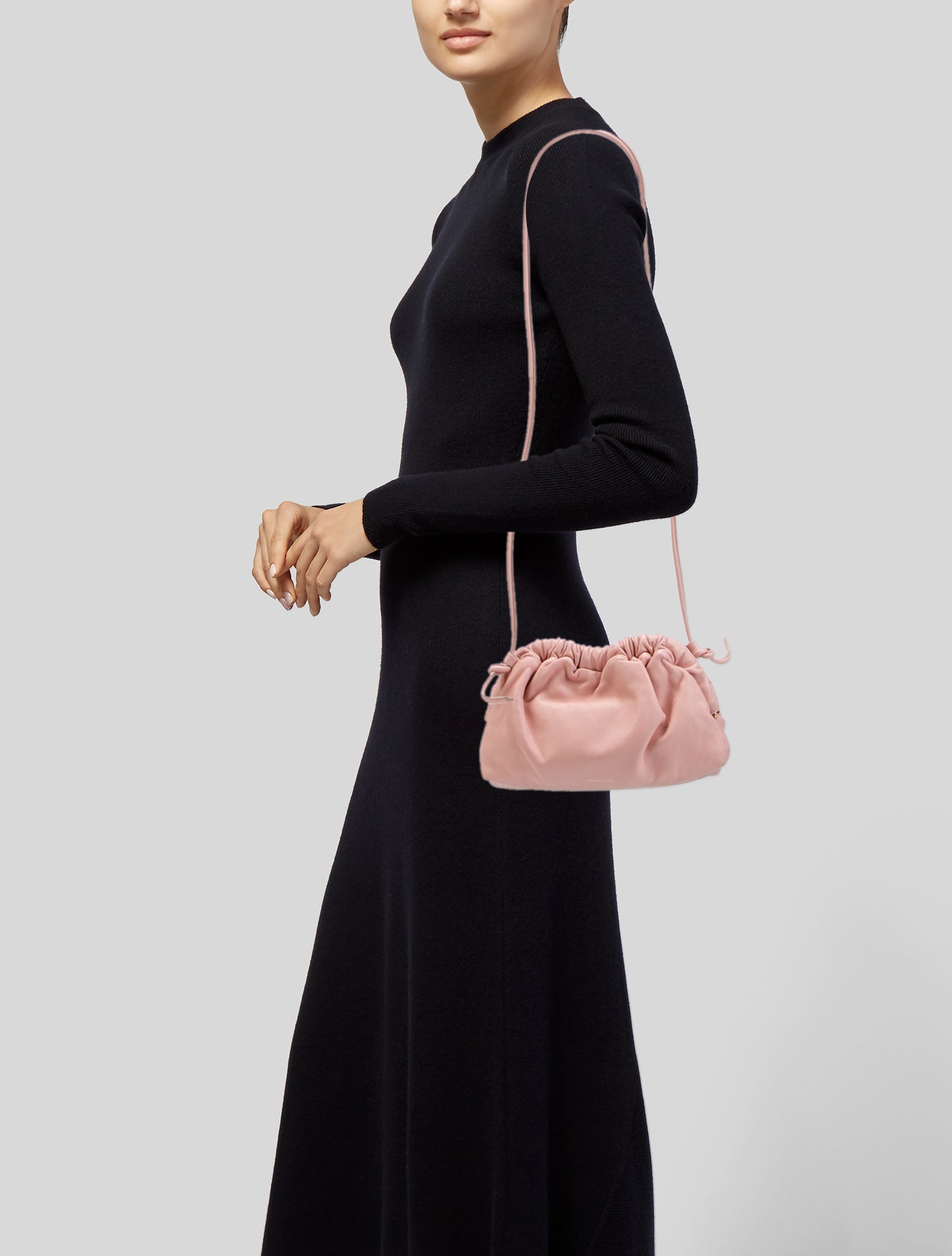 Mansur Gavriel Leather Shoulder Bag