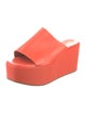 Mansur Gavriel Leather Slides