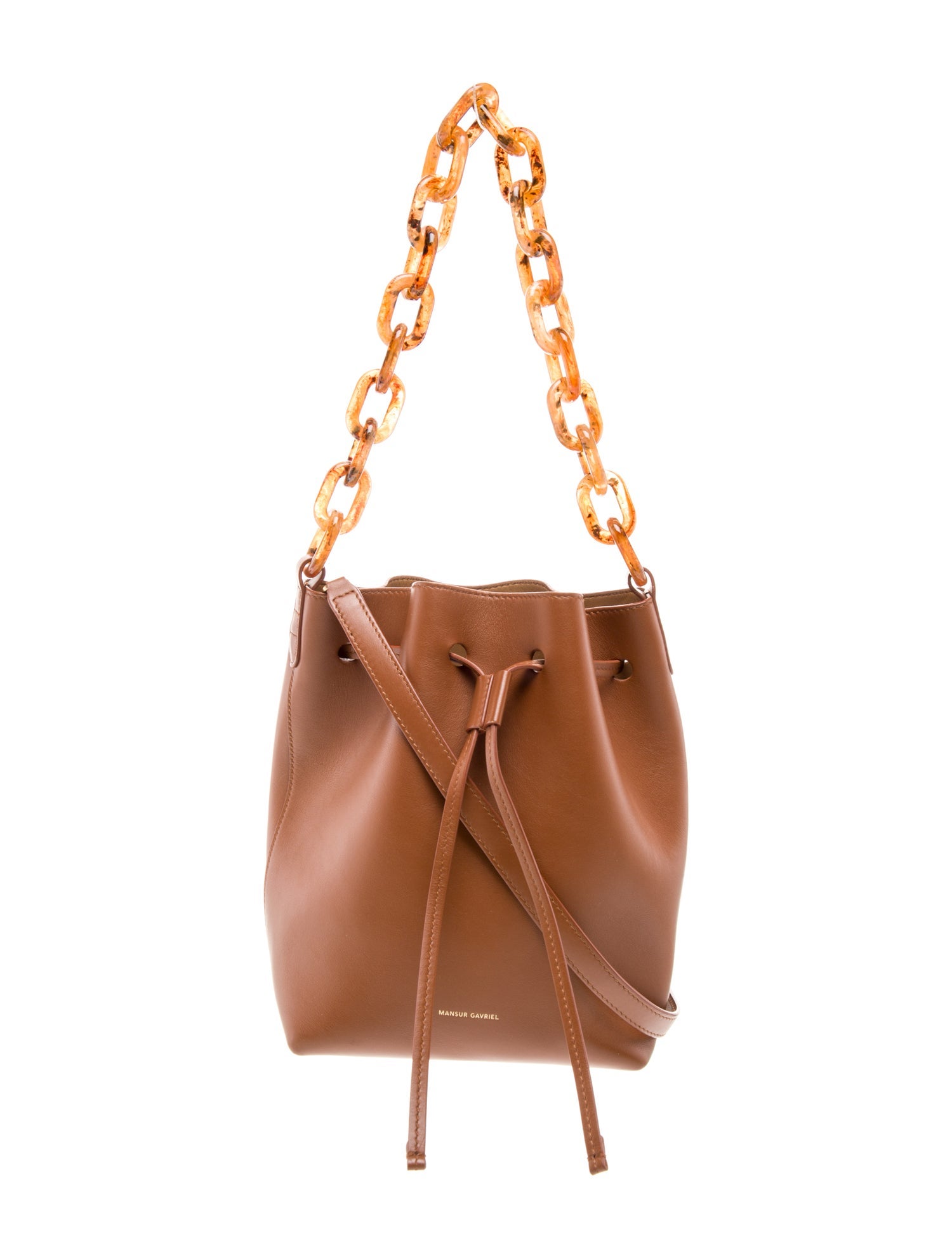 Mansur Gavriel Leather Bucket Bag
