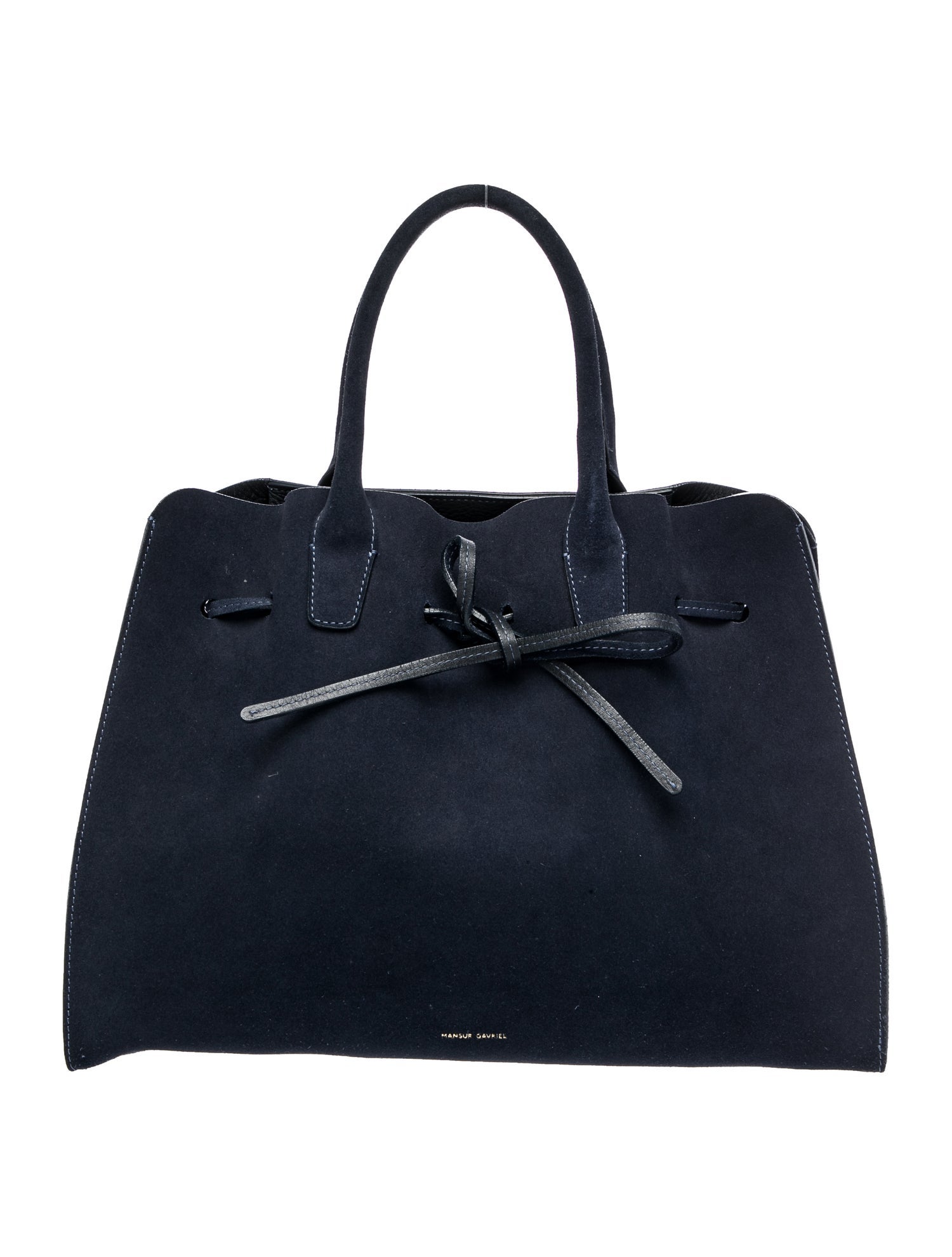 Mansur Gavriel Suede Top Handle Bag