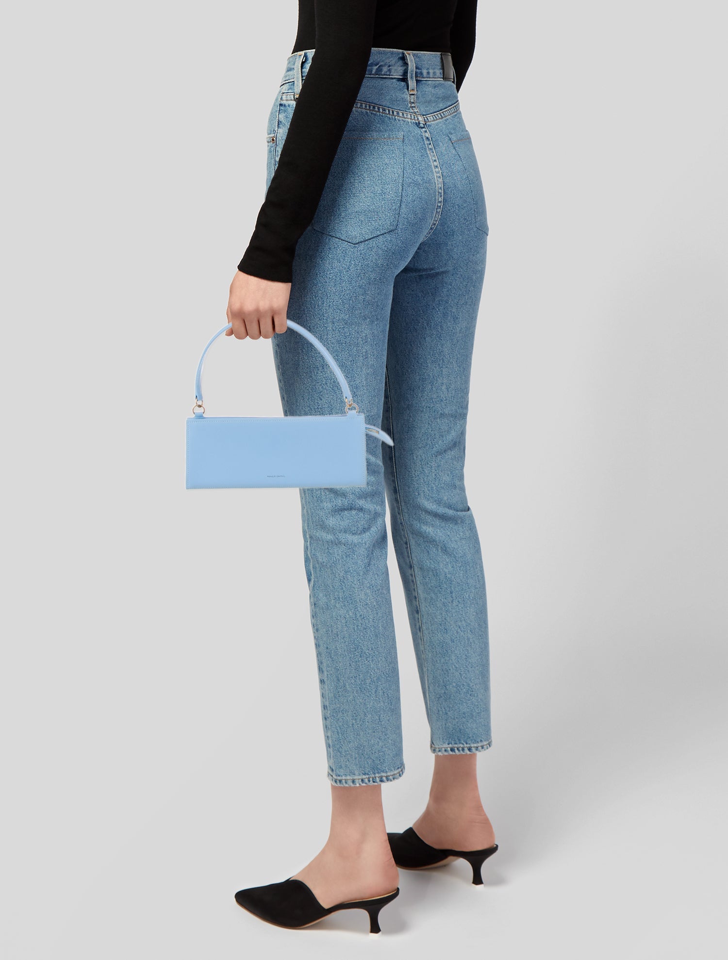 Mansur Gavriel Leather Top Handle Bag
