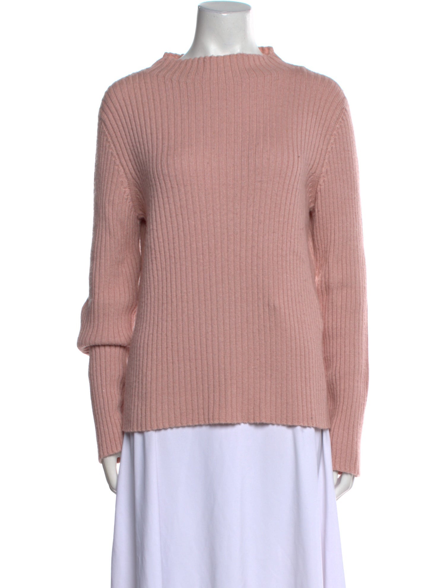 Mansur Gavriel Alpaca Mock Neck Sweater
