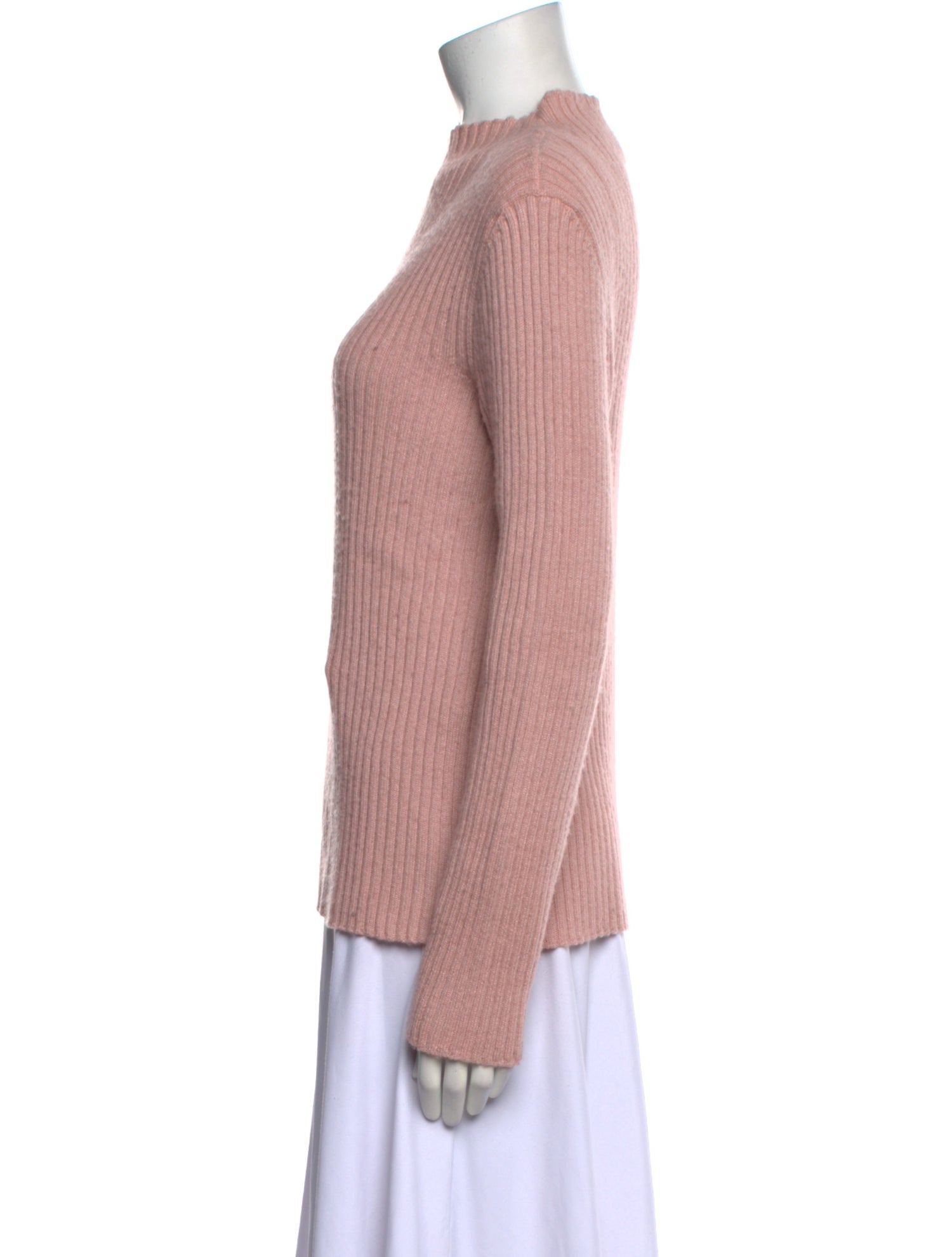 Mansur Gavriel Alpaca Mock Neck Sweater