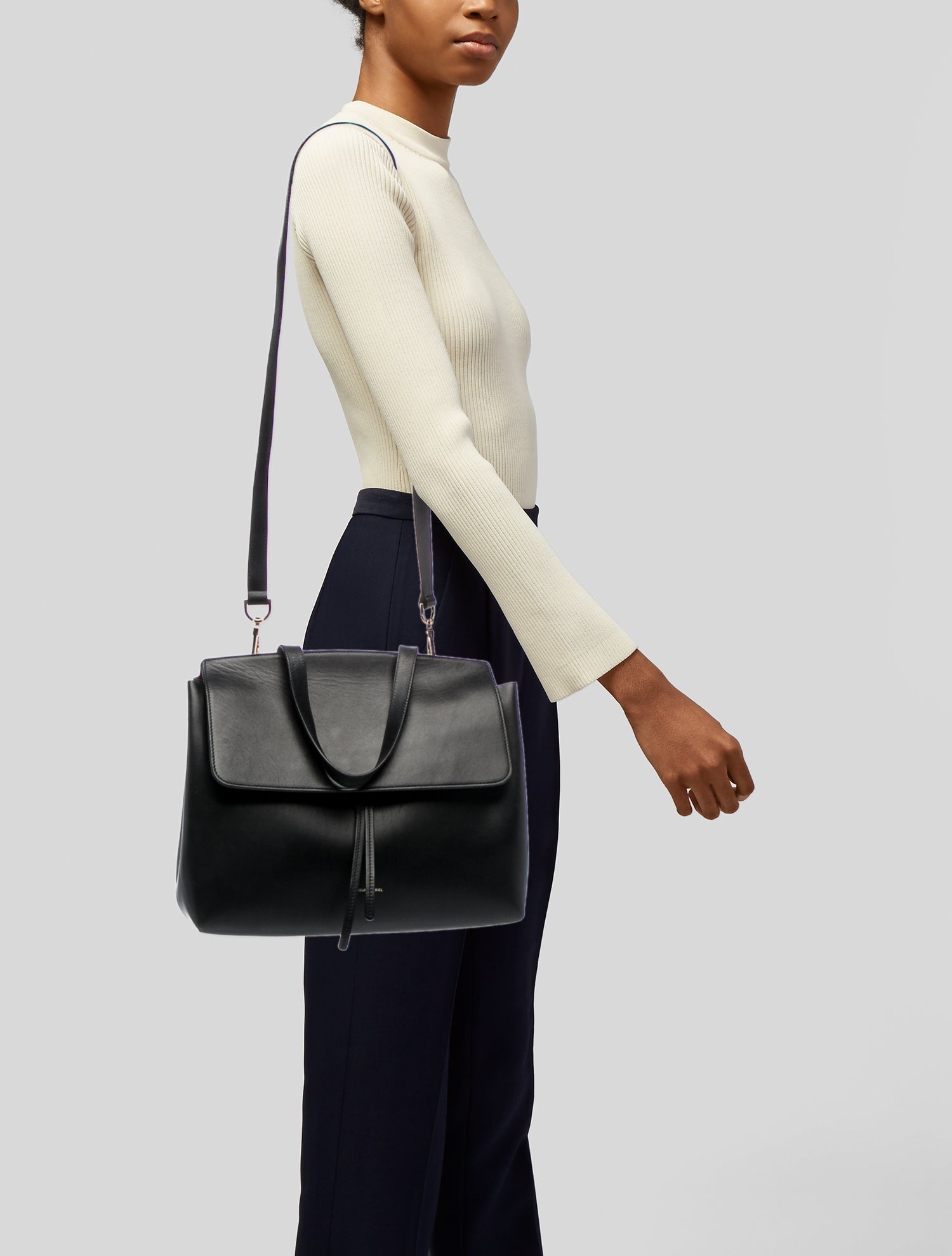 Mansur Gavriel Leather Crossbody Bag