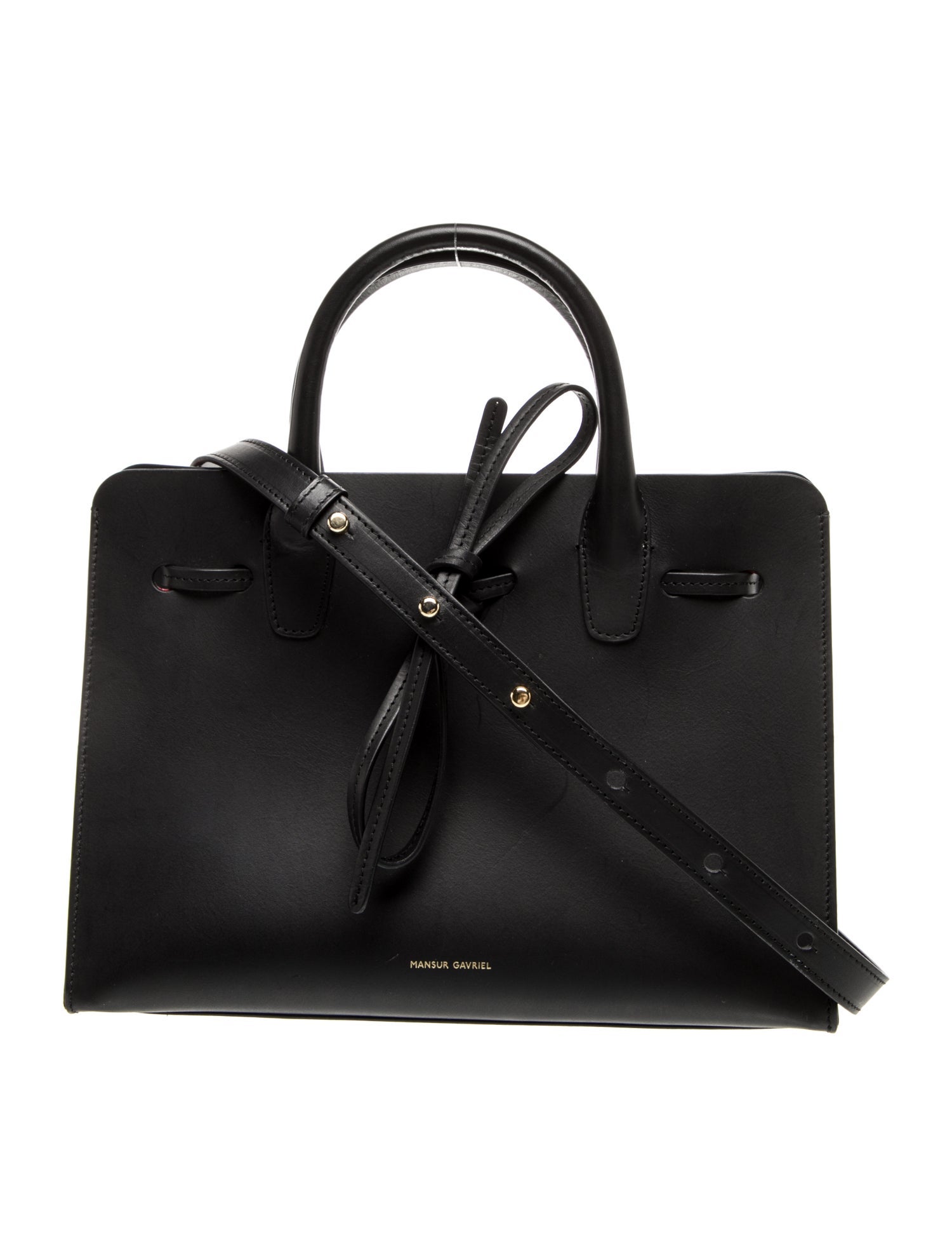 Mansur Gavriel Leather Top Handle Bag