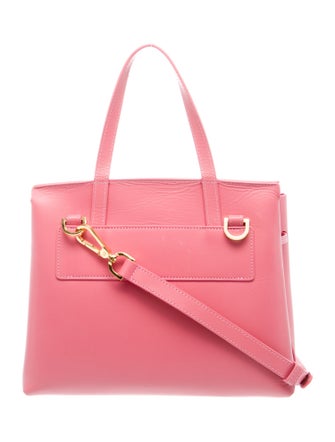 Mansur Gavriel Leather Top Handle Bag