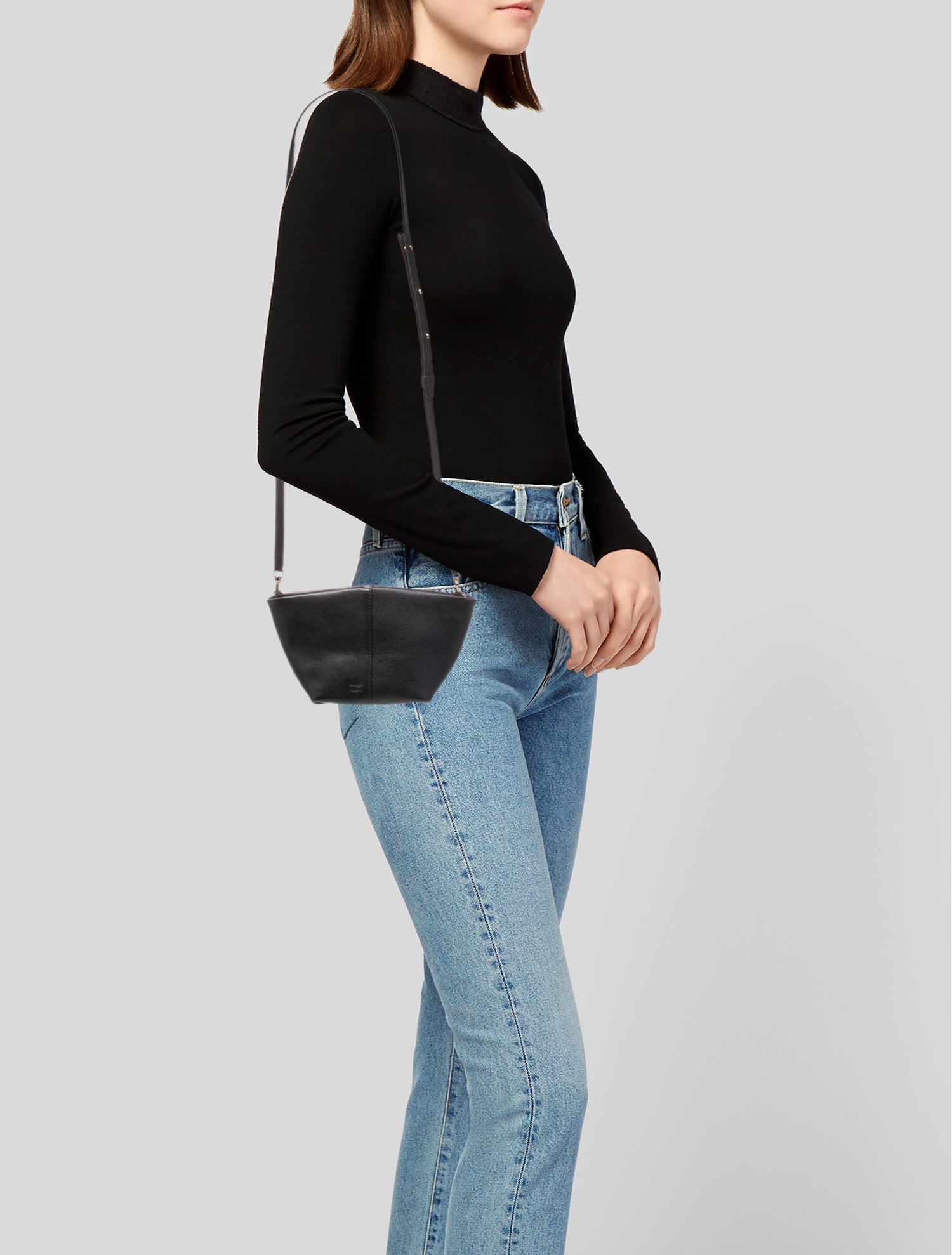 Mansur Gavriel Leather Crossbody Bag
